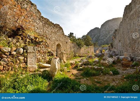 The Ancient City of Olympos on the Shores of the Mediterranean Sea ...