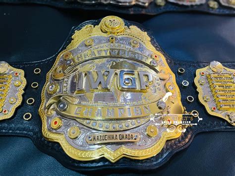 IWGP Championship Belt - Customize Your Piece of Wrestling History