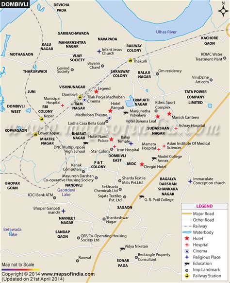 Dombivli City Map