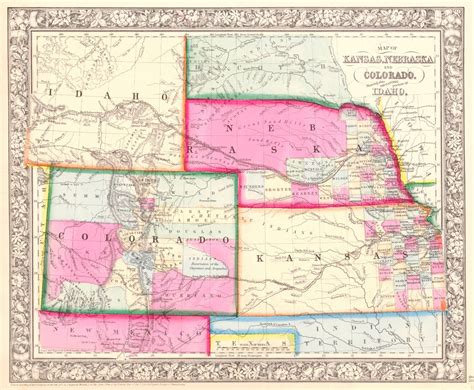 Map Of Kansas And Colorado - Tour Map