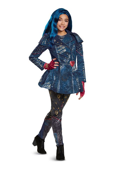 Girls Evie Deluxe Costume from Descendants 2