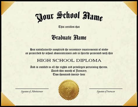 High School Diploma