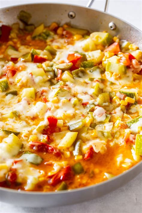 Calabacitas Con Queso (cheesy Mexican squash) - Maricruz Avalos Kitchen Blog