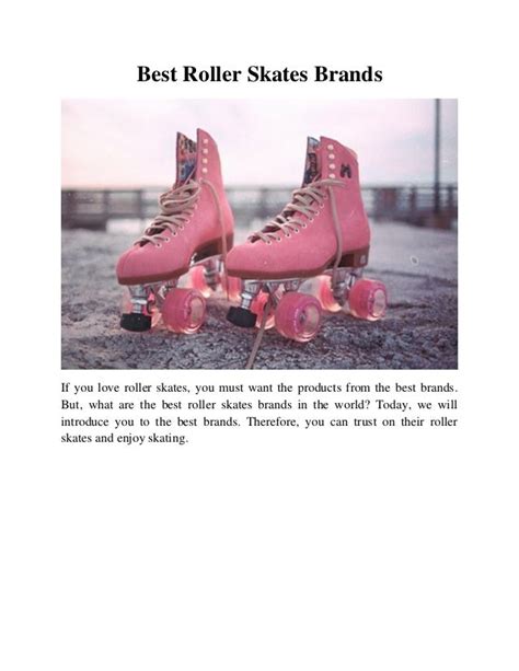 Best Roller Skates Brands