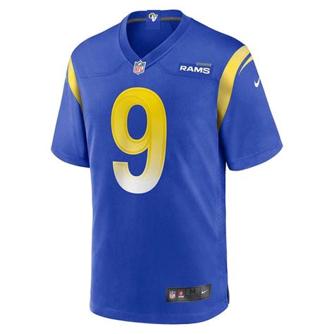 Buy NFL LOS ANGELES RAMS MATTHEW STAFFORD #9 JERSEY HOME for N/A 0.0 on KICKZ.com!