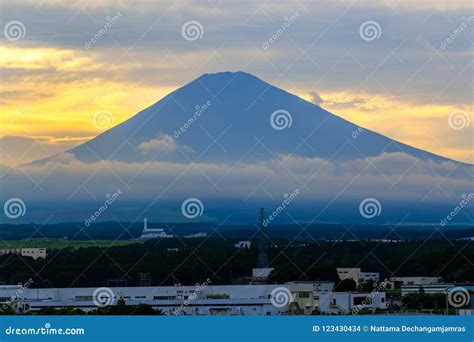 Mountain Fuji Sunrise in Japan Stock Photo - Image of holiday, sunrise: 123430434