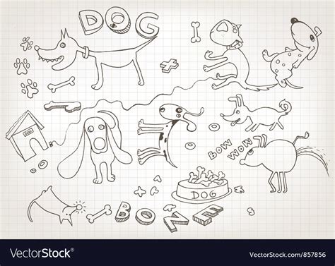 Funny hand drawn doodles Royalty Free Vector Image