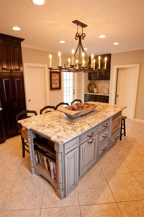 Phenomenal Granite Top Kitchen Island Designs With Seating | Kitchen ...