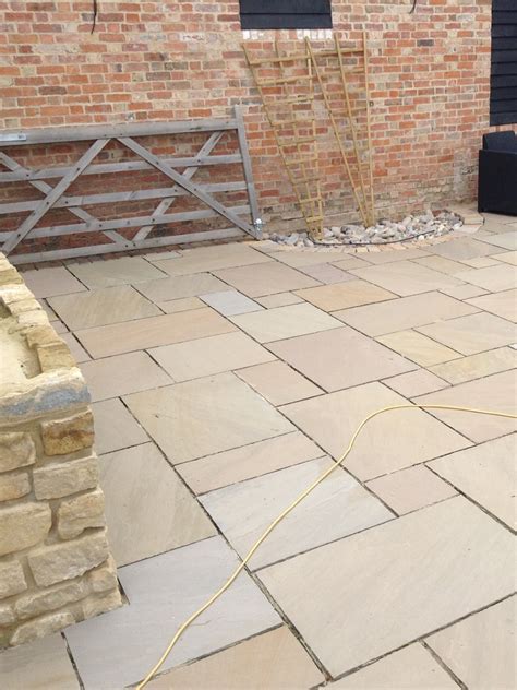 Raj Green Sandstone Paving | Garden Paving Slabs | Patio Slabs