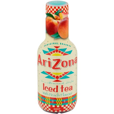 Calories in Arizona Ice Tea With Peach calcount