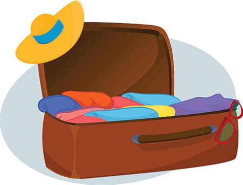 Open Suitcase Clipart | Free download on ClipArtMag