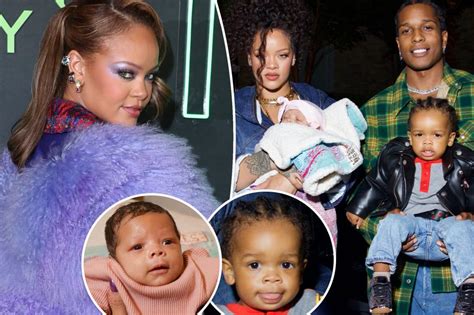 Rihanna jokes about her son inheriting her forehead - TampaScoop