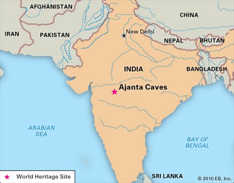 Ajanta Caves | Location, History, Map, & Facts | Britannica