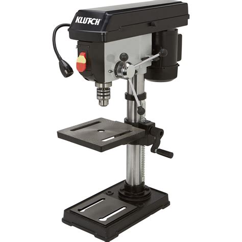 Klutch Benchtop Drill Press — 5-Speed, 10in., 1/2 HP, 120V | Northern ...