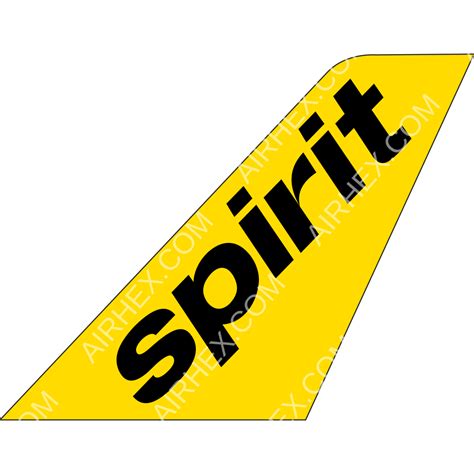 Spirit Airlines logo (updated 2024) - Airhex