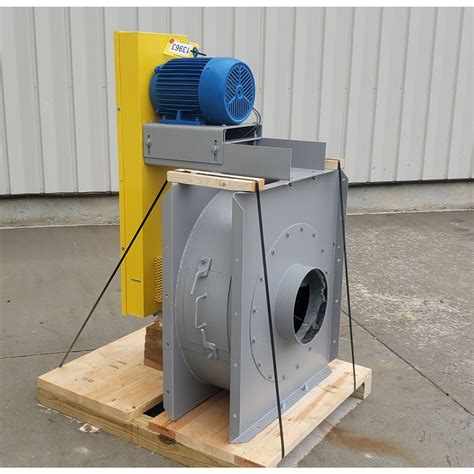 3,500 CFM @ 10" SP Used 10HP Chicago Blower SQI Industrial Centrifugal ...