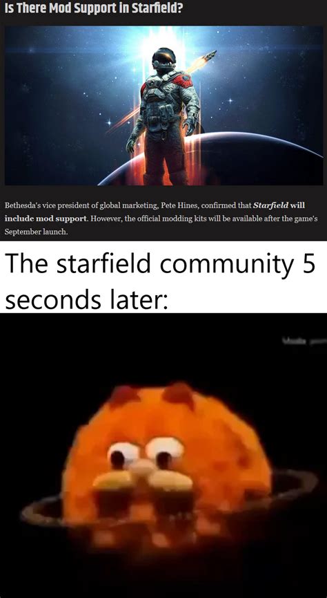 Garfield meme, laught now | /r/dankmemes | Starfield | Know Your Meme