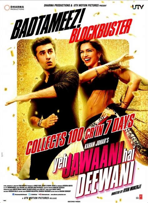 Yeh Jawaani Hai Deewani Poster : Yeh Jawaani Hai Deewani 2013 Photo Gallery Imdb : Ayan mukerji ...