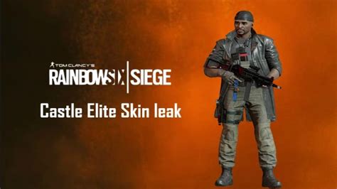 Rainbow Six Siege Castle Elite Skin leak - outfit, victory dance, player card, and gadget