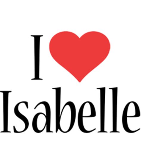 Isabelle Logo | Name Logo Generator - I Love, Love Heart, Boots, Friday, Jungle Style