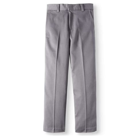 GEORGE - George Boys School Uniform Flat Front Pants (Little Boys & Big Boys) - Walmart.com ...