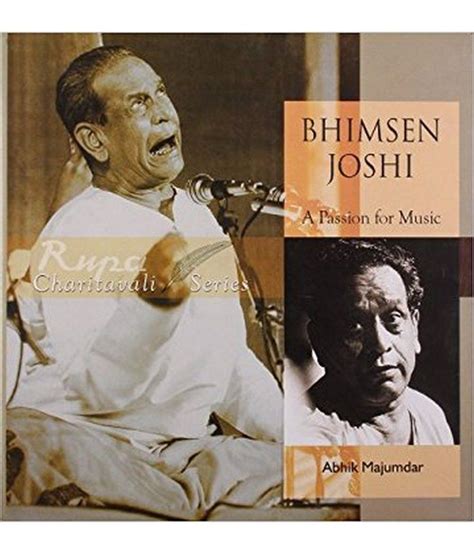 Bhimsen Joshi: A Passion For Music (Rupa Charitavali): Buy Bhimsen Joshi: A Passion For Music ...