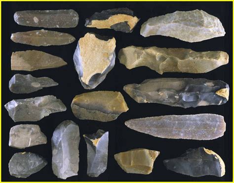 Upper Paleolithic blades | Archaeology, Petroglyphs, Old stone