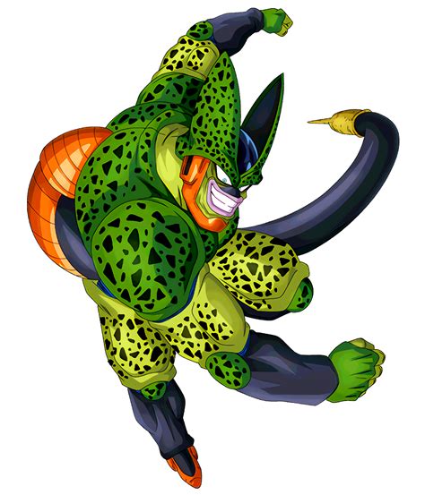 Cell second form render 3 [Dokkan Battle] by Maxiuchiha22 on DeviantArt