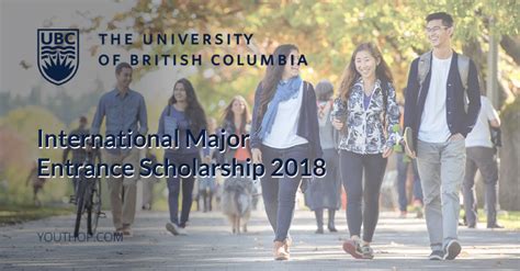 International Major Entrance Scholarship 2018 in University of British ...