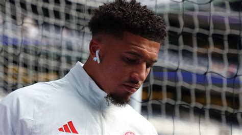 Man Utd news: Jadon Sancho deletes social media post slamming Erik ten ...