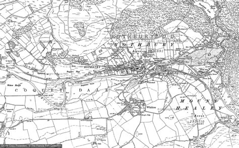 Old Maps of Rothbury, Northumberland - Francis Frith