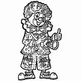 Clown Coloring Page WeColoringPage 043  Wecoloringpagecom sketch template