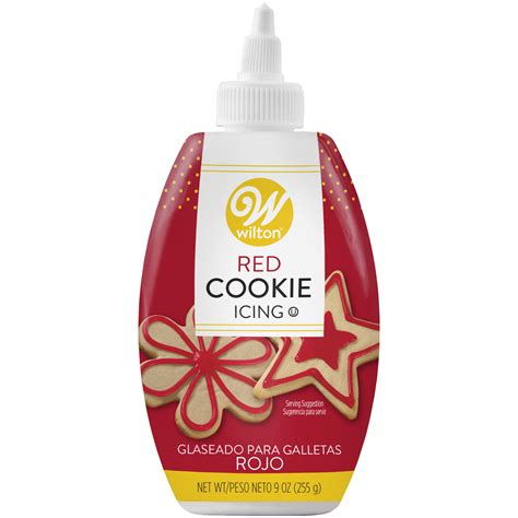 Wilton Red Cookie Icing, 9 oz. - Walmart.com - Walmart.com