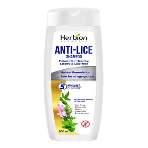 Buy Herbion Anti-Lice Shampoo, 200ml online in Pakistan | My Vitamin Store - Hair Shampoos and ...