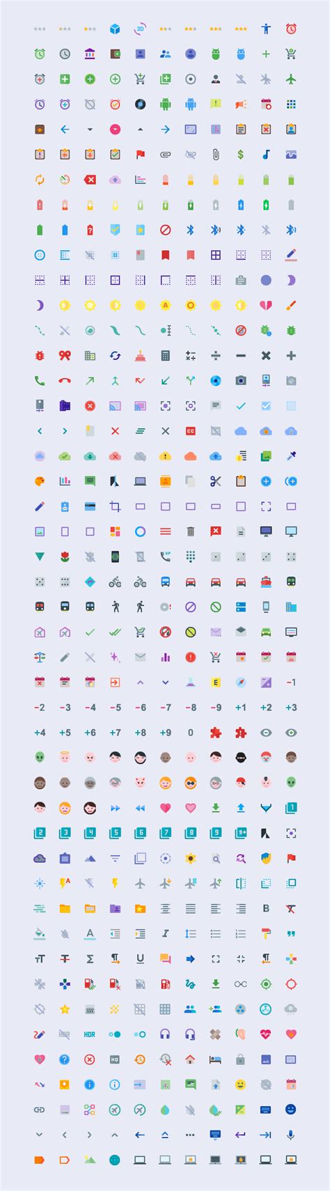 Material Color Icon Set #Icons #Colored #Vector Web Design Company, Icon Design, Free Icon Set ...