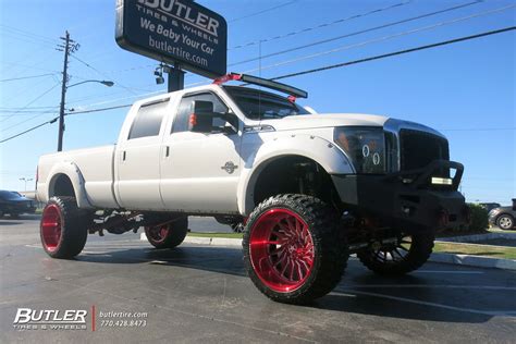 Ford F350 with 26in American Force Morph Wheels exclusively from Butler ...