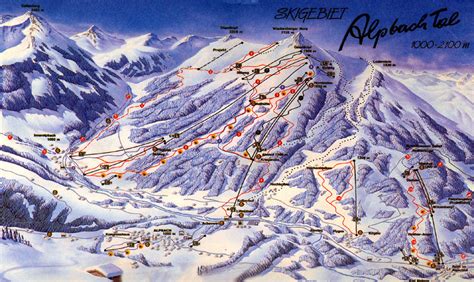 Alpbach Austria Map