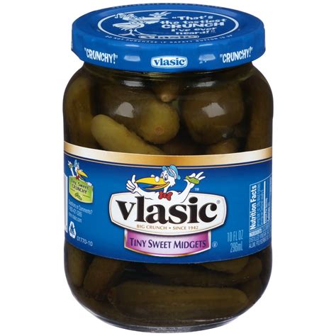 Vlasic Snack'mms Tiny Sweet Pickles, 10 OZ - Walmart.com - Walmart.com