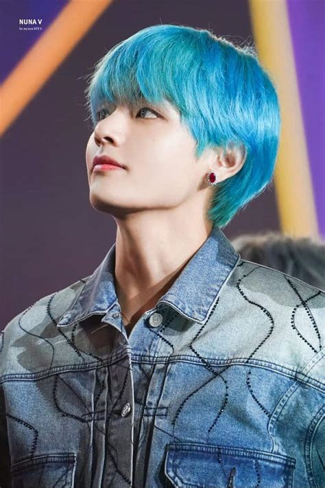 Taehyung Blue Hair Wallpapers - Wallpaper Cave