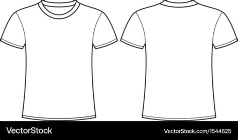 Shirt Template Front And Back