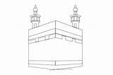 Kaaba Coloring Pages sketch template