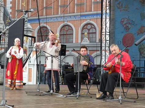 Russian folk music performers at Riga City Festival concer… | Flickr