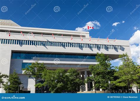 Canadian Embassy, Washington, DC Stock Image - Image of flag, building: 38795963