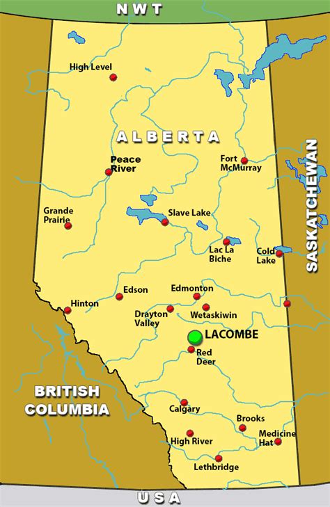 Charter Flights To Lacombe Alberta Charter Flight Network