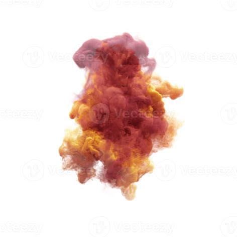 realistic red smoke effect 12629290 PNG