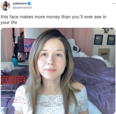 this face makes more money than you’ll ever see in your life | Pokimane No Makeup | Know Your Meme