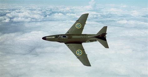 Saab’s first supersonic aircraft is 70 years old