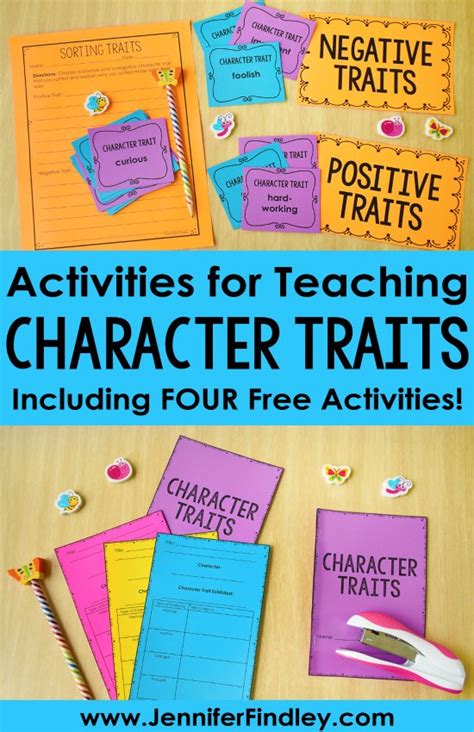 Character Traits Activities