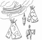 Native Americans Coloring Pages  Coloring Home sketch template