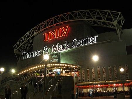 Thomas Mack Center Seating Chart - Row & Seat Numbers